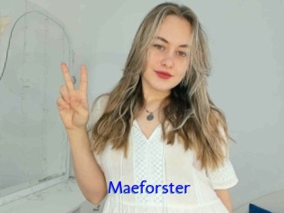 Maeforster